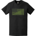 Distressed Military Green 25th Infantry Division (25th ID) American Flag T-Shirt Tactically Acquired   