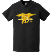 Distressed Navy SEAL Trident Logo Emblem T-Shirt Tactically Acquired   