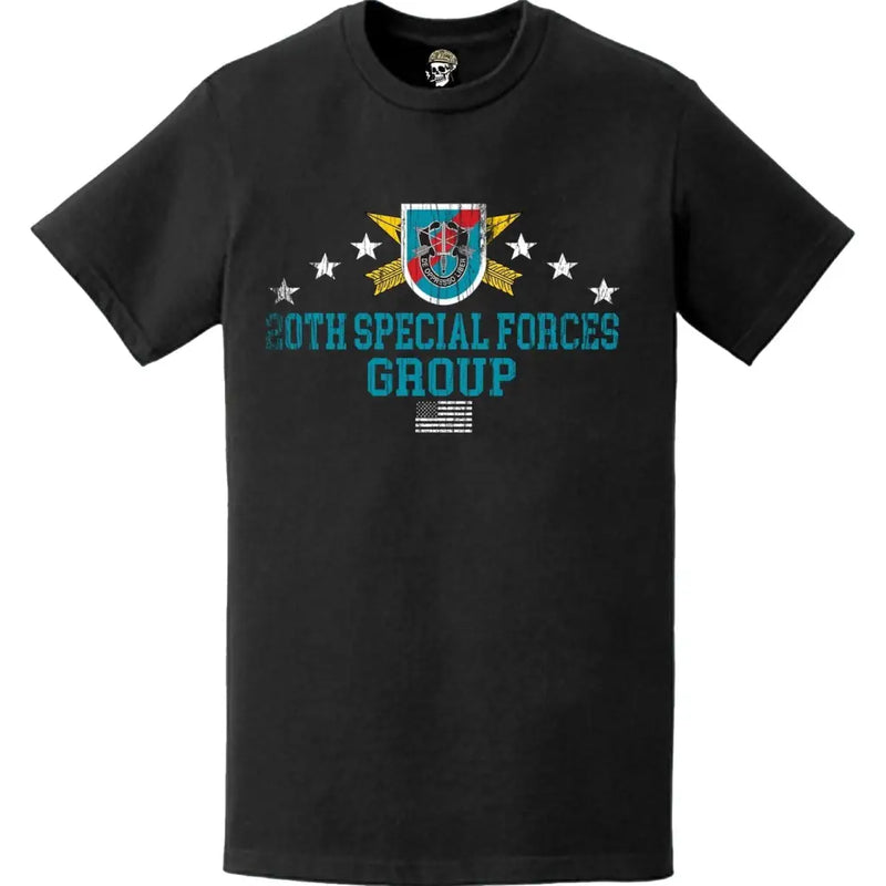 Distressed Patriotic 20th SFG T-Shirt