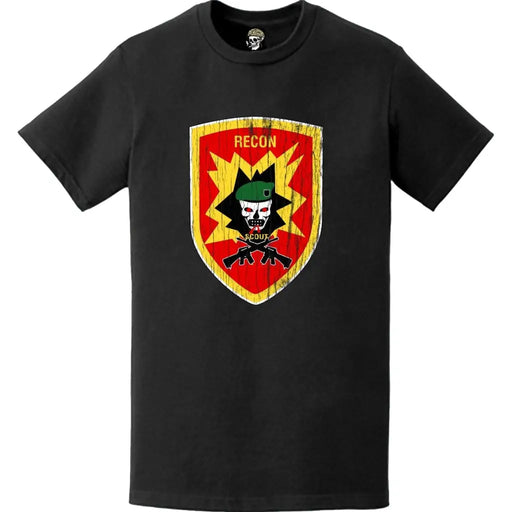 Distressed Recon Scouts Vietnam War T-Shirt Tactically Acquired   