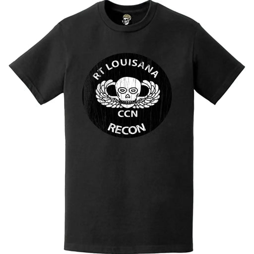 Distressed RT Louisiana MACV-SOG Vietnam War T-Shirt Tactically Acquired   