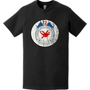 Distressed Submarine Development Squadron TWELVE (DEVRON-12) Logo T-Shirt Tactically Acquired   
