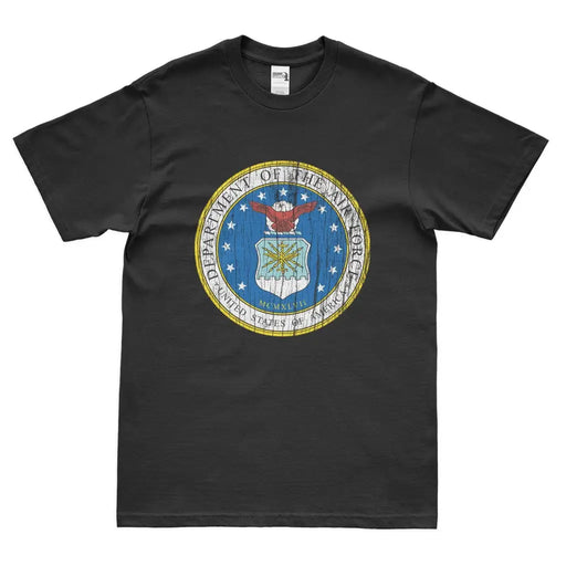Distressed U.S. Air Force Branch Emblem T-Shirt Tactically Acquired   
