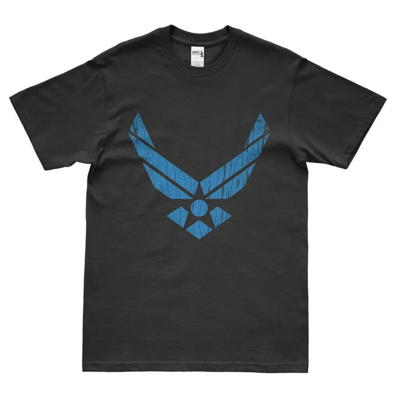Distressed U.S. Air Force Branch Logo Emblem T-Shirt