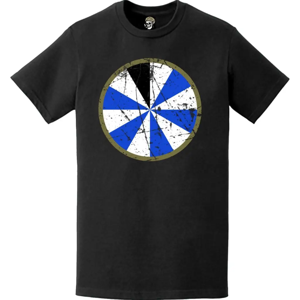 Distressed U.S. Army 11th Infantry Division (11th ID) SSI Logo T-Shirt Tactically Acquired   