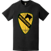 Distressed U.S. Army 1st Air Cavalry Brigade "Warriors" Logo Emblem T-Shirt Tactically Acquired   