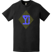Distressed U.S. Army 26th Infantry Division (26th ID) SSI Logo T-Shirt Tactically Acquired   