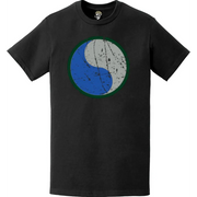 Distressed U.S. Army 29th Infantry Division (29th ID) SSI Logo T-Shirt Tactically Acquired   