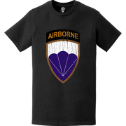 Distressed U.S. Army 6th Airborne Division Logo Emblem T-Shirt Tactically Acquired   