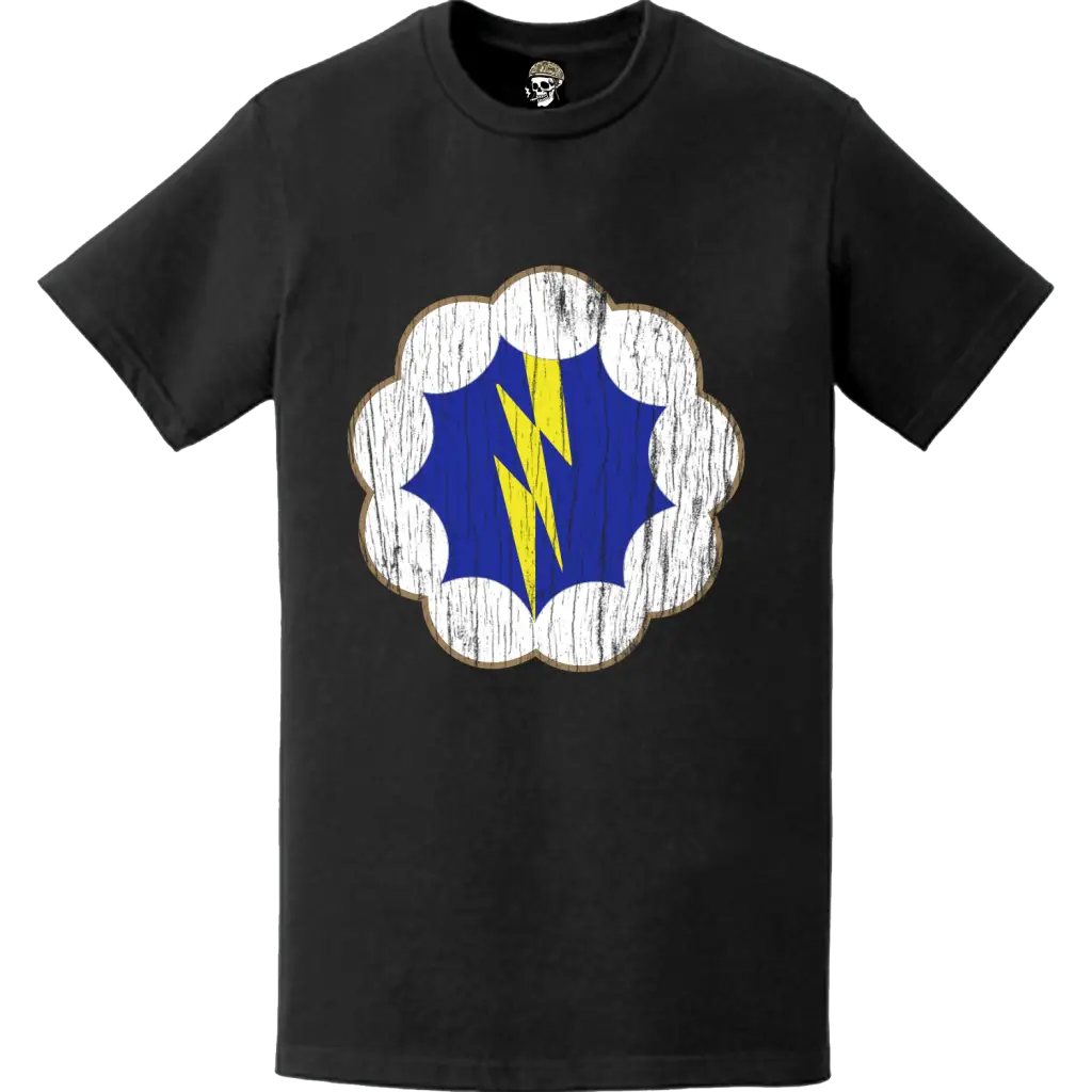 Distressed U.S. Army 9th Airborne Division Logo Emblem T-Shirt Tactically Acquired   