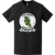 Distressed U.S. Navy UDT-11 Logo Emblem T-Shirt Tactically Acquired   
