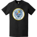 Distressed USCGC Acushnet (WMEC-167) Ship's Crest Emblem Logo T-Shirt Tactically Acquired   