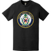 Distressed USCGC Angela McShan (WPC-1135) Ship's Crest Emblem Logo T-Shirt Tactically Acquired   