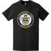 Distressed USCGC Bailey Barco (WPC-1122) Ship's Crest Emblem Logo T-Shirt Tactically Acquired   