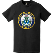 Distressed USCGC Biscayne Bay (WTGB-104) Ship's Crest Emblem Logo T-Shirt Tactically Acquired   