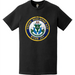 Distressed USCGC Biscayne Bay (WTGB-104) Ship's Crest Emblem Logo T-Shirt Tactically Acquired   