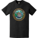 Distressed USCGC Blue Shark (WPB-87360) Ship's Crest Emblem Logo T-Shirt Tactically Acquired   