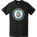 Distressed USCGC Boutwell (WHEC-719) Ship's Crest Emblem Logo T-Shirt Tactically Acquired   