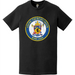 Distressed USCGC Chincoteague (WPB-1320) Ship's Crest Emblem Logo T-Shirt Tactically Acquired   