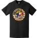 Distressed USCGC Clamp (WLIC-75306) Ship's Crest Emblem Logo T-Shirt Tactically Acquired   