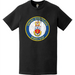Distressed USCGC Dauntless (WMEC-624) Ship's Crest Emblem Logo T-Shirt Tactically Acquired   