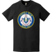 Distressed USCGC Elm (WLB-204) Ship's Crest Emblem Logo T-Shirt Tactically Acquired   