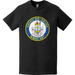 Distressed USCGC Escanaba (WMEC-907) Ship's Crest Emblem Logo T-Shirt Tactically Acquired   