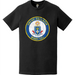 Distressed USCGC Gallatin (WLB-721) Ship's Crest Emblem Logo T-Shirt Tactically Acquired   