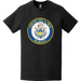 Distressed USCGC Ida Lewis (WLM-551) Ship's Crest Emblem Logo T-Shirt Tactically Acquired   