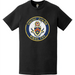 Distressed USCGC James (WMSL-754) Ship's Crest Emblem Logo T-Shirt Tactically Acquired   