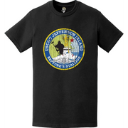 Distressed USCGC Jefferson Island (WPB-1340) Ship's Crest Emblem Logo T-Shirt Tactically Acquired   