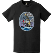 Distressed USCGC Kennebec (WLIC-802) Ship's Crest Emblem Logo T-Shirt Tactically Acquired   