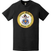 Distressed USCGC Mellon (WHEC-717) Ship's Crest Emblem Logo T-Shirt Tactically Acquired   