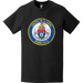 Distressed USCGC Mowhawk (WMEC-913) Ship's Crest Emblem Logo T-Shirt Tactically Acquired   