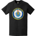 Distressed USCGC Munro (WHEC-724) Ship's Crest Emblem Logo T-Shirt Tactically Acquired   