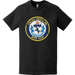 Distressed USCGC Mustang (WPB-1310) Ship's Crest Emblem Logo T-Shirt Tactically Acquired   