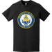 Distressed USCGC Nantucket (WPB-1316) Ship's Crest Emblem Logo T-Shirt Tactically Acquired   