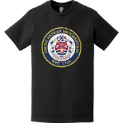 Distressed USCGC Nathan Bruckenthal (WPC-1128) Ship's Crest Emblem Logo T-Shirt Tactically Acquired   