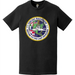 Distressed USCGC Naushon (WPB-1311) Ship's Crest Emblem Logo T-Shirt Tactically Acquired   