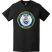 Distressed USCGC Raymond Evans (WPC-1110) Ship's Crest Emblem Logo T-Shirt Tactically Acquired   