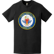 Distressed USCGC Resolute (WMEC-620) Ship's Crest Emblem Logo T-Shirt Tactically Acquired   