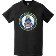 Distressed USCGC Richard Dixon (WPC-1113) Ship's Crest Emblem Logo T-Shirt Tactically Acquired   