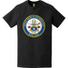 Distressed USCGC Richard Etheridge (WPC-1102) Ship's Crest Emblem Logo T-Shirt Tactically Acquired   