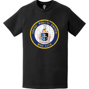 Distressed USCGC Rollin Fritch (WPC-1119) Ship's Crest Emblem Logo T-Shirt Tactically Acquired   