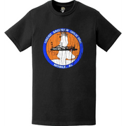 Distressed USCGC Saginaw (WLIC-803) Ship's Crest Emblem Logo T-Shirt Tactically Acquired   