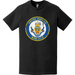 Distressed USCGC Sapelo (WPB-1314) Ship's Crest Emblem Logo T-Shirt Tactically Acquired   