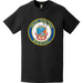 Distressed USCGC Sawfish (WPB-87357) Ship's Crest Emblem Logo T-Shirt Tactically Acquired   