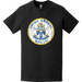 Distressed USCGC Shamal (WPC-13) Ship's Crest Emblem Logo T-Shirt Tactically Acquired   