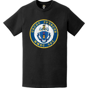 Distressed USCGC Spencer (WMEC-905) Ship's Crest Emblem Logo T-Shirt Tactically Acquired   