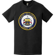 Distressed USCGC Steadfast (WMEC-623) Ship's Crest Emblem Logo T-Shirt Tactically Acquired   